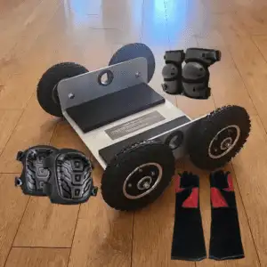16.5 Crawl Space Inspection Crawler with Knee, Elbow Pads and Crawl Gloves.