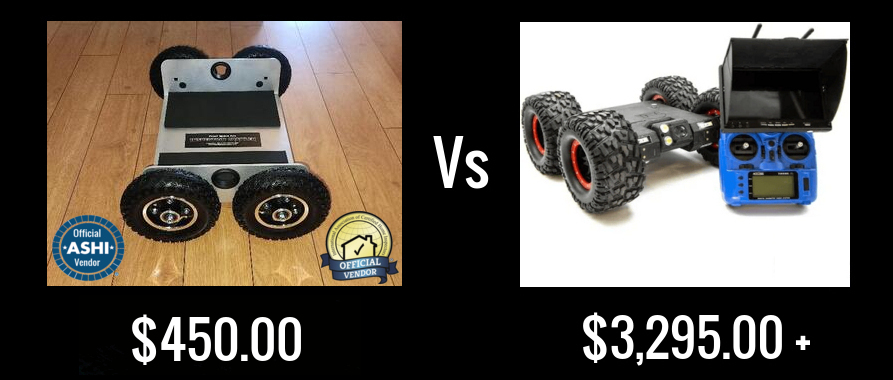Crawl Space Crawler vs Robot Crawler Price Comparison